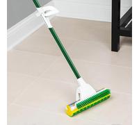RUIYUE Nitty Gritty Sponge Mop with Built-in Scrub Brush Heavy Duty Floor Cleaning Mop for Hardwood Tile Laminate Vinyl Floors
