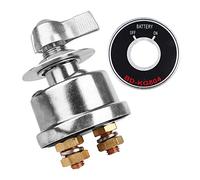 RUIZHI High Current Battery Disconnect Switch 12V Master Power Switch Battery Cutoff Isolator for Marine Boat Car Truck