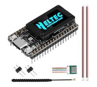 RUIZHI LoRa ESP32 V4 Module with Meshtastic LoRa ESP32 V4 WiFi Bluetooth Module with GPS 0.96 Inch OLED Display and 1262 Chip ESP32-S3R2 MCU 16M Flash Compatible with Arduino Meshtastic LoRaWAN IoT