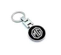 RUIZOGGUD Car Key Rings,For MG ZS HS ES5 MG4 Electric EV S5 EV MG3 MG5 MG6 MG7 ONE EZS Metal Anti Lost Ring Rotatable Swivel Men And Women Durable and Stylish Personalised Accessory