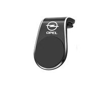 RUIZOGGUD Magnetic Car Phone Holder For Opel Corsa D Astra Insignia Mokka Adam Combo OPC Vauxhall Air Vent Clip Mobile Mount Mobile Air Vent Mount Car Cradles Stable No Jitter,Black