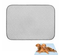 rujjftsy Dog Cooling Mat, Cool Pet Pad, Dog Cat Cooling Mat Summer, No Need to Freeze Cool Mat for Dog Puppy, Reusable Puppy Pad Self Cooling Pad Sleeping Mat for Indoor Pet Summer