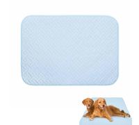 rujjftsy Dog Cooling Mat, Cool Pet Pad, Dog Cat Cooling Mat Summer, No Need to Freeze Cool Mat for Dog Puppy, Reusable Puppy Pad Self Cooling Pad Sleeping Mat for Indoor Pet Summer