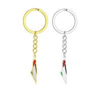 rujjftsy Palestinian Map Flag Key Chain Support Palestinian Pendant Keychain I Stand Keyring Palestine Jewelry With Accessory Vintage