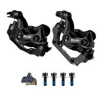 RUJOI Bike Disc Brake Caliper Set - Mechanical Disc Brake Caliper for MTB, Road Bike, E-Bike - Premium Quality Bike Disc Brake System, Easy Assembly