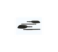 RUK Inflatable Kayak Paddle Split 4 Piece With Paddle Bag 230cm length ideal for inflatables, breaks down to 4 compact pieces for easy storage.