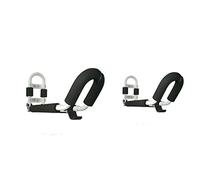 RUK Sport Kayak & Paddle Folding Padded Wall Rack Storage System 2 Bars