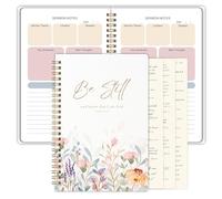 RUKAR Bible Study Journal - Church Notes Journal - Soap Bible Study Notebook for Women - Bible Notebooks for Note Taking - Based Religious Gifts