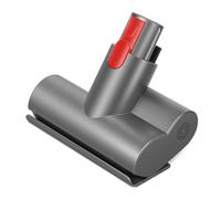 RUKHOOL Mini Motorized Tool Brush Head for Dyson V7 V8 V10 V11 V15 Attachment Replacement Head to Clean Long Hair and Pet Hair for Mattress Carpet Sofa Bed Stair Upholstery