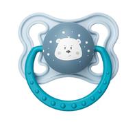 Rukjmqi 2 Pieces Baby, Toddler Pacifier, 5.7x3.8x4.5cm Pacifiers Toddl-er, Natural Silicone Toddle-r Pacifie-r for Sensitive Skin,Soft Child Teething Nipple for Travel, Nursery, Train, Airplane
