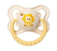 Rukjmqi 2 Pieces Baby, Toddler Pacifier, 5.7x3.8x4.5cm Pacifiers Toddl-er, Natural Silicone Toddle-r Pacifie-r for Sensitive Skin,Soft Child Teething Nipple for Travel, Nursery, Train, Airplane