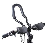 Rukjmqi Aerobars for Road Bike, Ergonomic Bicycle Aerodynamic Handlebar, Lightweight Armrest Cycling Biking Accessories Part for Commuting Traveling Training Racing Biking Leisure Riding