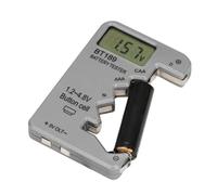 Rukjmqi Battery Voltage Tester | Household Battery Tester,with LED Display High-Precision Meter Monitor Energy-Saving Gauge for RC Watch Hearing Home