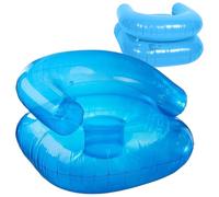 Rukjmqi Blow Up Chair Kids, Blow Up Chairs For Kids, 70x70x45cm Inflatable Pool Chair Kids, Waterproof, 220 Pounds Capacity Comfortable Seating, Portable Air Lounger, Ergonomic Design For Indoor Relax