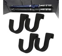 Rukjmqi Car umbrella hook, non-slip car interior , car storage hook for handbag, for vehicle, interior, trunk, storage, truck, car, pick-up coat, shopping