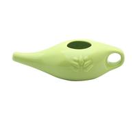 Rukjmqi Ceramic Nose Rinse Can 250 ml Handmade Neti Nose Rinse System Cleaner Comfortable Spout Pot for Sinus Rhinitis Allergy for Sinuses, and Congestion