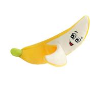 Rukjmqi Dog Squeaky Plush Toy, Vegetable Shape Pet Toy, Banana Broccoli Soothing Pets Toy, Sounding Pet Educational Toy, Fruit And Vegetable Plush Pet Bite Toy, Dog Chew Toy Soothing Pets Train Toy