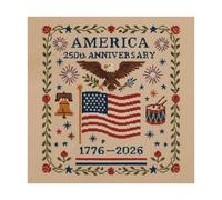 Rukjmqi Embroidery Kits for Adults,Craft Kits - Complete Set Art Craft for Beginners Hobbyists Women Men Coworkers Family Members Friends Party Decor