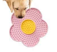 Rukjmqi Lick Pad For Dogs, Lick Pad For Cats, Lick Pad For Slow Feeders, Flower Silicone Butter Lick Pad, Boredom Anxieties Reducer, Perfect For Food, Treats, Yogurt Or peanu Butter, Fun Alternative