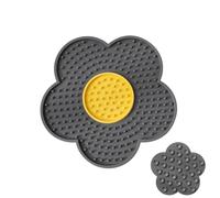 Rukjmqi Lick Pad For Dogs, Lick Pad For Cats, Lick Pad For Slow Feeders, Flower Silicone Butter Lick Pad, Boredom Anxieties Reducer, Perfect For Food, Treats, Yogurt Or peanu Butter, Fun Alternative