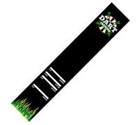 Rukjmqi Non Slip Rubber Darts Mat, Oche Mat With 4 Throwing Distances, 118x13.4inch Darts Carpet Runner For Floor Protection, Suitable For Home Pub Club Training Competition