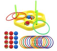 Rukjmqi Pool Toss Ring | Triangle Circle Foam Fun Swim Toys | Kids Float Rings Water Sports,for Boys Girls Adults Outdoor Garden Yard Pathway Beach Party Summer