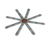 Rukjmqi Puppy Chew Toy for Teething - Interactive Washable Waterproof Teething Ring, Indestructible Dog Toy | For Indoor Outdoor Travel Pool Park Yard Bedroom Garden Family Time Friends Meeting