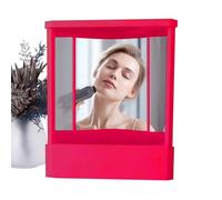 Rukjmqi Real Mirror Non Reversing True Mirror Real Image Non-reverse Mirro-r See The Rea-l You Left Right N-on Reversing M-irror For R-eal Image For Modeling, Makeup, Haircuts Beaut