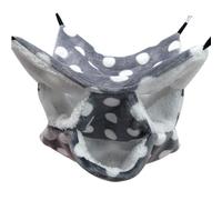 Rukjmqi Sleeping Bag Hammock for Rodents - Three-Layer Warming Sleeping Nest with Hanging System, Breathable and Durable, Creates Cosy Retreat Options in the Terrarium Facility