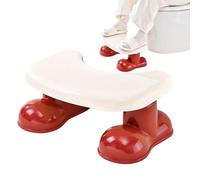 Rukjmqi Stool for Toilet,Squat Toilet Foot Stool for Pooping - Non-Slip Footstool Bathroom Accessories for Kids Potty Training Adults Seniors Home Apartment Dorm Camping Travel RV