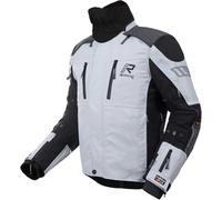 Rukka Flexo-R waterproof Motorcycle Textile Jacket, white/grey/black, size 60