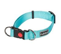 Rukka Pets Adjustable Collar, Turquoise, L