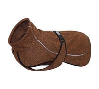 Rukka Pets Comfy Knit Warm Breathable Adventure Dog Jacket Brown