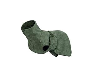 Rukka Pets Dog & Puppy Clothing - Medea Eco Dry Robe (100% recycled) Green Small