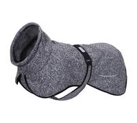 Rukka Pets Fleece Jacket Comfy Black For Dogs, Warm, Comfortable, Reflective