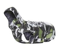 Rukka Pets Stream Outdoor Waterproof Adventure Dog Raincoat Olive Size 75