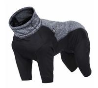 Rukka Pets Subrima Knit Fleece Black Dog Overall Size 25