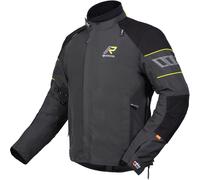 Rukka R-EX 2.0 waterproof Motorcycle Textile Jacket, black-grey, size 50 for Men
