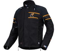 Rukka Rapto-R Motorcycle Textile Jacket, black-orange, size 60 for Men