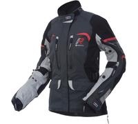 Rukka Rimorina Ladies Motorcycle Textile Jacket, anthracite/white/red, size 40