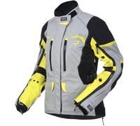 Rukka Rimorina Ladies Motorcycle Textile Jacket, silver/yellow, size 42