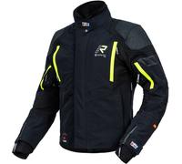 Rukka Shield-R Motorcycle Textile Jacket, black/yellow, size 66