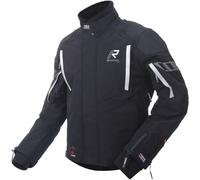Rukka Shield-RD WP GTX Textile Motorcycle Jacket, black-white, size 52 for Men