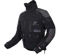 Rukka TitanTrail-R waterproof Motorcycle Textile Jacket, black-grey, size 66 for Men