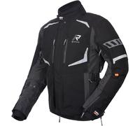 Rukka Ventu-R waterproof Motorcycle Textile Jacket, black/dark grey, size 50