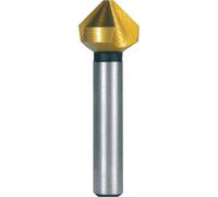 RUKO HSSE-Co 5 Taper and Deburring Counter Sinker, Din 335, Type C, 90 Degree, Bright Finish, 16.5 mm Diameter, 60.0 mm Length, 8.0mm Shank Ø, R102119E
