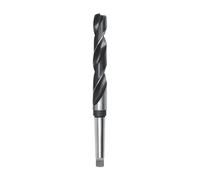 Ruko HSS-G Twist Drill Bit, DIN 345, Type N, Bright/Black Finish, 20.5 mm Diameter, 243.0 mm Length, R204205