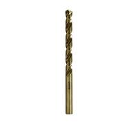 RUKO 215015 - Pack de 10 brocas helicoidales DIN 338, tipo N HSS Co 5 Cobalto, rectificada, con autocentrado (Ø 1,5 mm)