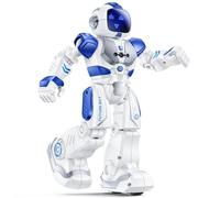 Ruko 6088 Programmable Robot with Gesture Cotrol, Remote Control & APP Control, Rechargeable Robots Toys for Boys and Girls, Interactive LED Faces, Q&A Games, Gift for Kids 3-6, Blue