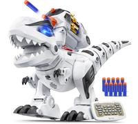 Ruko 8809 Dinosaur Toys for Boys Kids, Remote Control, Large T-Rex White